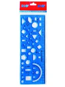 Rio Multi Faction Şablonu Cetvel 25 Cm thumbnail 3