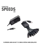 Ag-hu7 7 Port Usb Hub Adaptörlü thumbnail 2