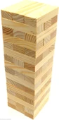 Juno 48 Parça Natural Jenga Tumbling Tower thumbnail 3