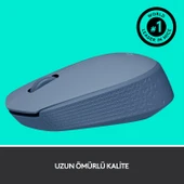 910-006866 M171 Kablosuz Mavi Gri Mouse thumbnail 3