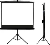 Tx-18 180X180 Cm Tripod Projeksiyon Perdesi thumbnail 1