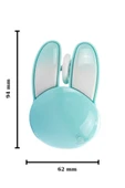 Sevimli Tavşan Kablosuz Mavi Bluetooth Mouse thumbnail 3