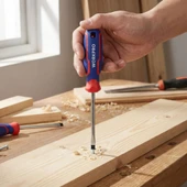 WORKPRO WP221013 3x75mm CR-V Profesyonel Düz Tornavida thumbnail 6