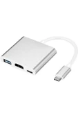 Codegen Cdg-Cnv39 Usb 3.1 Type-C - Usb 3.0+ Hdmi+ Usb 3.1 Type-C Çoklayıcı Adaptör thumbnail 1