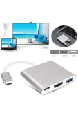 Codegen Cdg-Cnv39 Usb 3.1 Type-C - Usb 3.0+ Hdmi+ Usb 3.1 Type-C Çoklayıcı Adaptör thumbnail 2