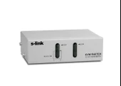Sl-2021 2Pc-1Mn Vga+Ps-2 Manuel Kablolu Kvm Switch thumbnail 1