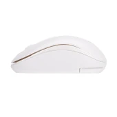 Smw-666 Usb Beyaz 2.4Ghz Optik Wireless Kablosuz Mouse thumbnail 4