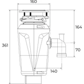 Teka TRS 520 Çöp Öğütücü – 115890042 thumbnail 3