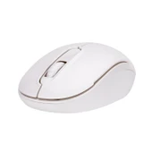 Smw-666 Usb Beyaz 2.4Ghz Optik Wireless Kablosuz Mouse thumbnail 2