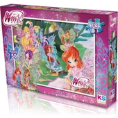 Ks Games Puzzle 50 Parça Winx W709 thumbnail 1