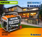 Energy KM4000-M Benzinli Jeneratör thumbnail 3