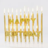 Happy Birthday Gold Mum Set thumbnail 1