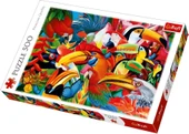 Trefl Puzzle 500 Parça Colourful Birds 37328 thumbnail 1