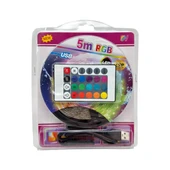 Panther Pt-355 Usb Rgb Şerit Led Işık 5m thumbnail 4