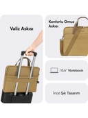 Mack Mce-1513 15,6" Nova Eco Notebook Çantası Camel thumbnail 4