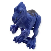 Kurmalı Dinazor Figürleri 20 cm - Anatosaurus - Mor thumbnail 5