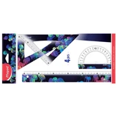 Deepsea 4 Lü Cetvel Çizim Seti 30Cm 981833 thumbnail 2