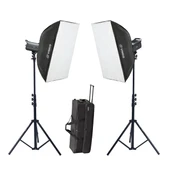 Visico LED-200ST 2'li Led video ışık seti (200w) thumbnail 1
