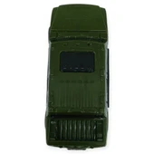 Çek Bırak Arabalar 10 Cm - Yeşil Çift Kabin Pick-Up thumbnail 5