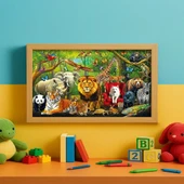 31504 FOREST ANIMALS 100 PARÇA PUZZLE thumbnail 2