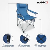 Madfox ChillSeat Yastıklı Katlanabilir Kamp Sandalyesi thumbnail 5