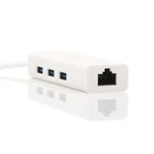 Usb3.1 Type-C - 3Xusb3.0Hub + Gigabit Ethernet DK-AC-U31X3GL thumbnail 2