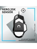 Logitech 910-006139 G502 X Lightspeed Hero Kablolu Gaming Mouse thumbnail 4