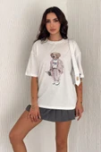 ZISHAN Teddy Bear Tshirt Oversize Kalıp 555 thumbnail 4