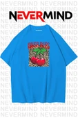 Unisex Cherries Baskılı Oversize Tshirt thumbnail 5
