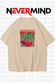 Unisex Cherries Baskılı Oversize Tshirt thumbnail 3