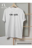 Nevermind Erkek Blocking Graphic Ciel Lune - Oversize T-Shirt thumbnail 11