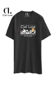 Nevermind Unisex Ciel Lune Oversize Tshirt thumbnail 3