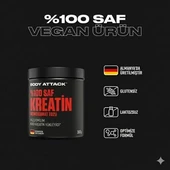 Body Attack 100% Pure Creatine Monohydrate Powder 300 Gr thumbnail 3