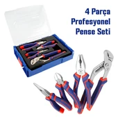 WORKPRO WP209133 4 Parça Profesyonel Pense Seti thumbnail 1