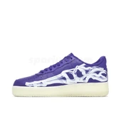 Nike Air Force 1 07 Purple Skeleton thumbnail 2