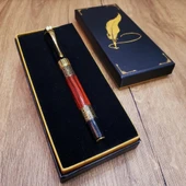 Gold Desenli Metal Roller Kalem thumbnail 1