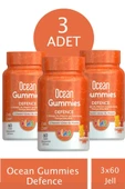 Ocean Gummies Defence 60 Çiğnenebilir Form 3 Adet thumbnail 1