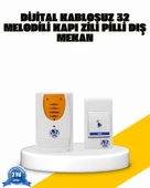 Kablosuz Kapı Zili Kolay Kurulumlu Modern Kullanım thumbnail 1