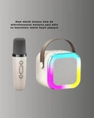 Taşınabilir Karaoke Mikrofon Seti Bluetooth Hoparlörlü thumbnail 5
