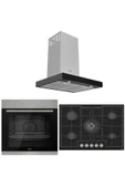 Ferre MEGA PLUS SERİSİ 3'LÜ CAM ANKASTRE SET (XE61MDV-ED035-D100) thumbnail 1