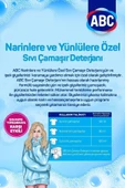 ABC Narinlere Özel Sıvı Deterjan 3 lt 3'lü Set thumbnail 2