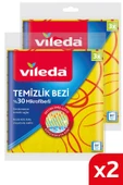 Vileda 2 Paket 3 Lü 30% Mikrofiberli Mutfak Bezi thumbnail 1