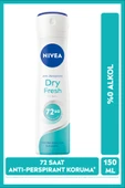 NIVEA Dry Fresh Kadın Deodorant Sprey 150 ml thumbnail 1