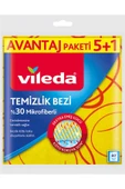 Vileda 5 Li %30 Mikrofiberli Mutfak Bezi thumbnail 1