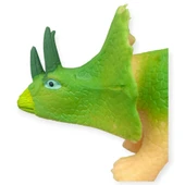Fidget Oyuncak - Streç Dinazor Figürü 18 cm - Triceraptors thumbnail 4
