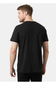 Helly Hansen Core T-Shırt  Erkek Siyah thumbnail 2