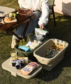 Katlanır Piknik Sepeti thumbnail 2