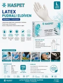 Has-Pet Latex Pudralı Eldiven L Beden thumbnail 1
