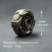 EDC Yeni Nesil Stres Çarkı Angry 08 (Silver) thumbnail 4