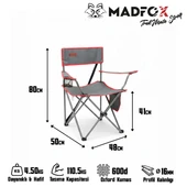 Madfox TrekMate Strap Katlanır Outdoor Koltuk thumbnail 10